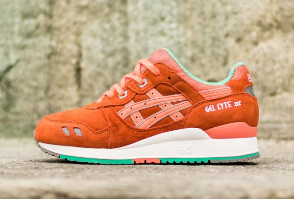 Asics Gel Lyte 3 'Fresh Salmon' (rose saumon) (2)