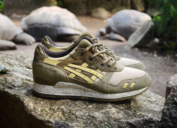 Asics Gel Lyte 3 Turtle (Olive Sunshine) (2)