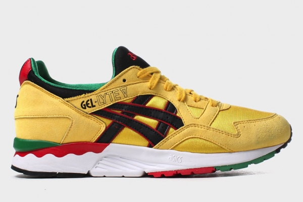 Asics Gel Lyte V Yellow Black