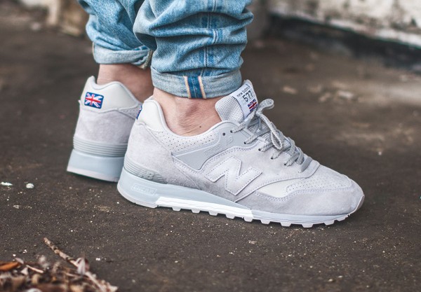 new balance 577 light grey