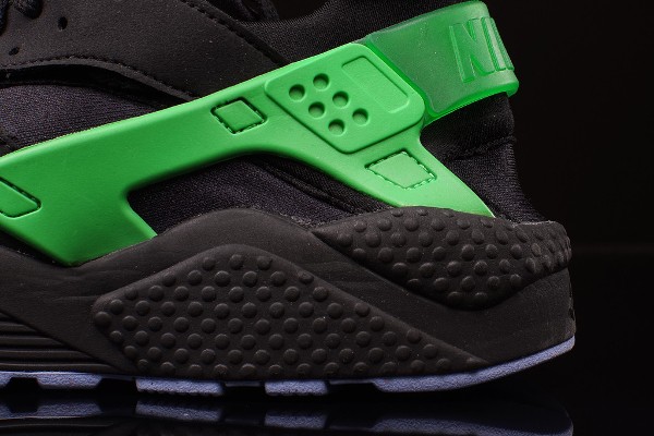 Nike Air Huarache FB Black Poison Green (noir et vert) (3)