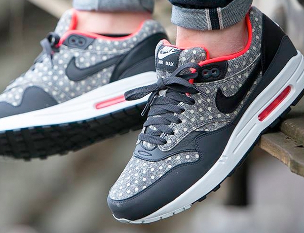 Nike Air Max 1 Polka Dot au pied