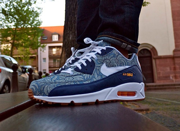 Nike Air Max 90 Dark Blue Crown - Makephoto