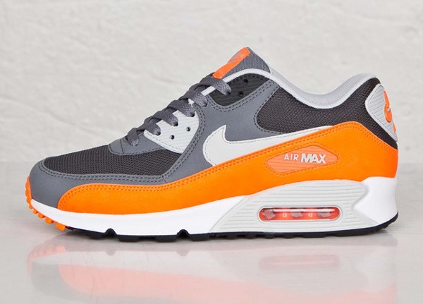 Nike Air Max 90 Essential Cool Grey Total Orange-3