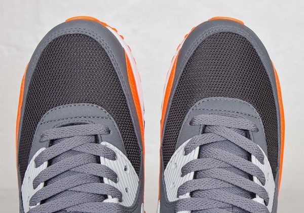 Nike Air Max 90 Essential Cool Grey Total Orange-5