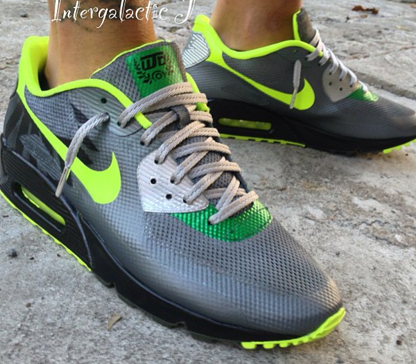 Nike Air Max 90 Hyperfuse Oregon Ducks - Intergalacticj