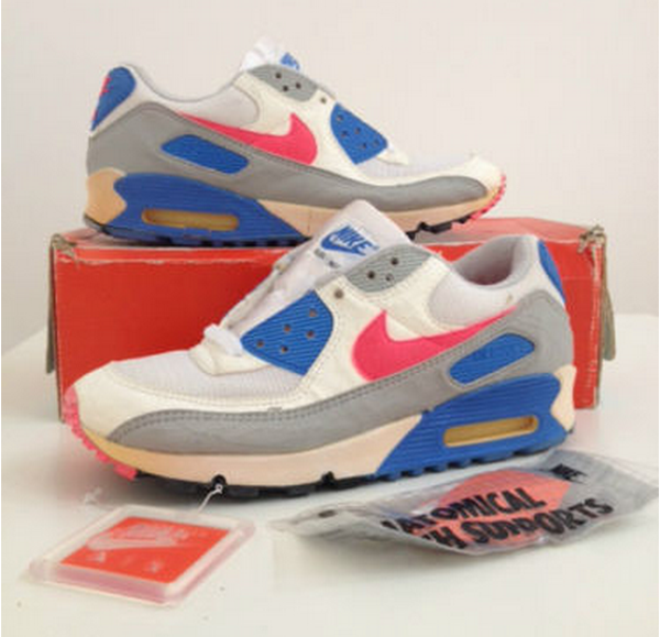 Nike Air Max 90 OG Hot Coral Crystal 1990 (made in korea) (1)