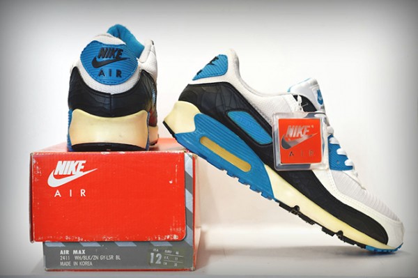 Nike Air Max 90 OG 'Laser Blue' 1990 (made in korea) (2)