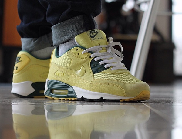 Nike Air Max 90 Powerwall Lemonade - Alixpye