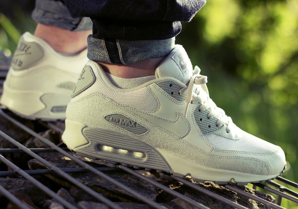 Nike Air Max 90 Powerwall White Neutral Grey -  Daniel_san58