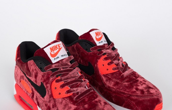 Nike Air Max 90 Red Velvet (bordeaux) Infrared 25eme anniversaire (7)
