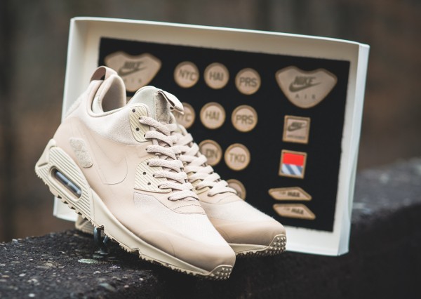 Nike Air Max 90 Sneakerboot Patch Sand (Sable) (8)