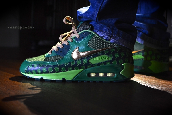 nike air max 90 st patrick's day