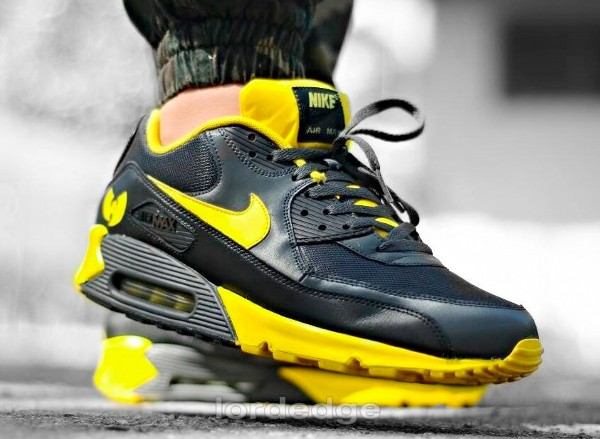 Nike Air Max 90 Wu Tang 36 Chambers - Lordedge-1 (customisée)