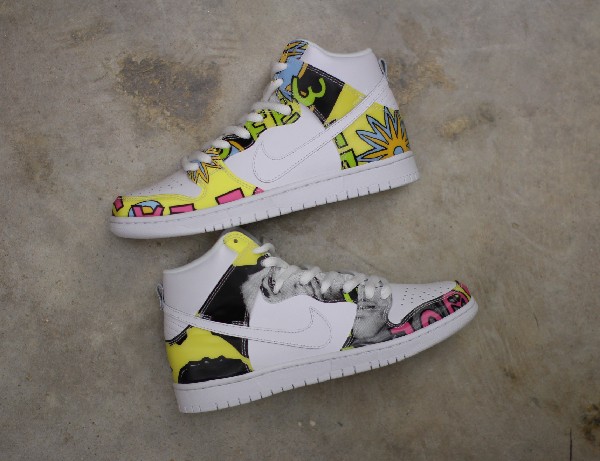 Nike Dunk High SB De La Soul (3 Feet High and Rising) (1)