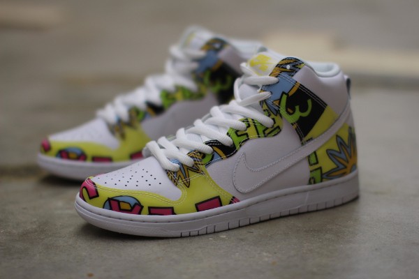 Nike Dunk High SB De La Soul (3 Feet High and Rising) (4)