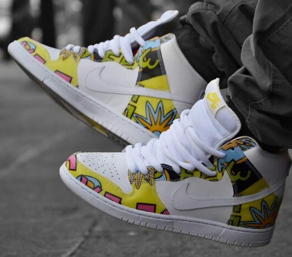 Nike Dunk High SB De La Soul (3 Feet High and Rising) (9)