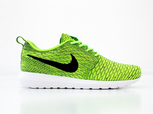 Nike Flyknit Roshe Run Volt  (1)