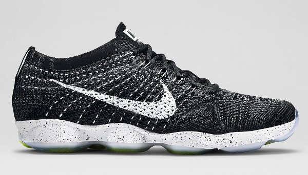 Nike Flyknit Zoom Agility Black White Dark Grey Volt (1)