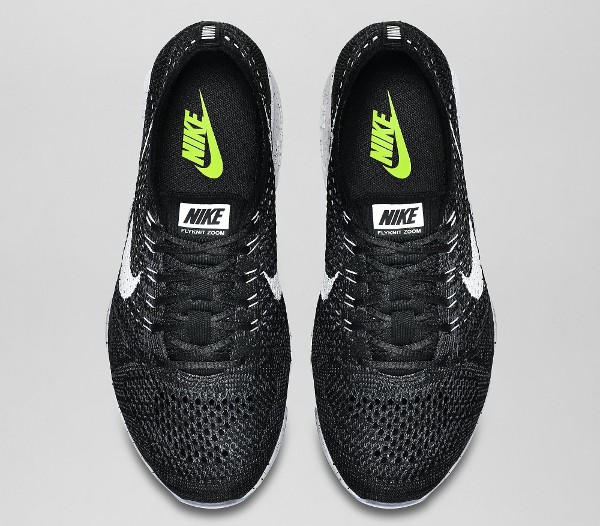 Nike Flyknit Zoom Agility Black White Dark Grey Volt (4)