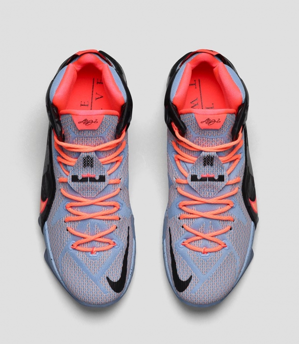 Nike Lebron 12 Easter Sunset Glow Hot Lava (3)