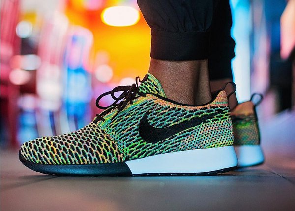 Nike Roshe Flyknit One ID Multicolor 2 tons