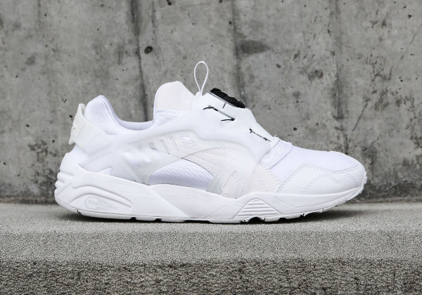 puma disk blanche