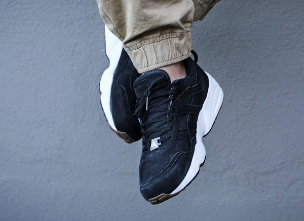 Puma R698 Perforated Black Whisper White (6)