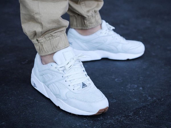 Puma R698 Perforated White Gum (5)