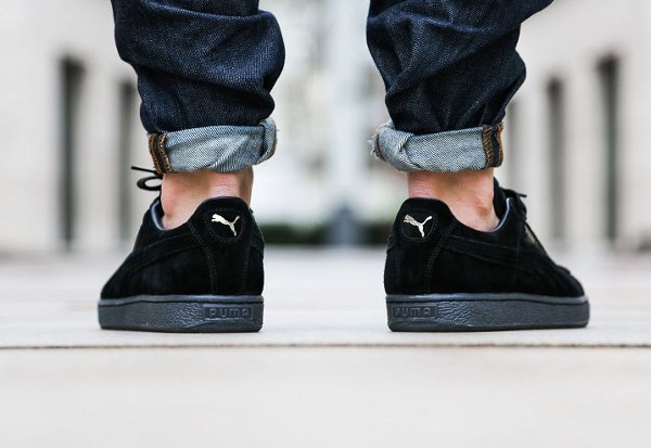 puma suede classic iced black