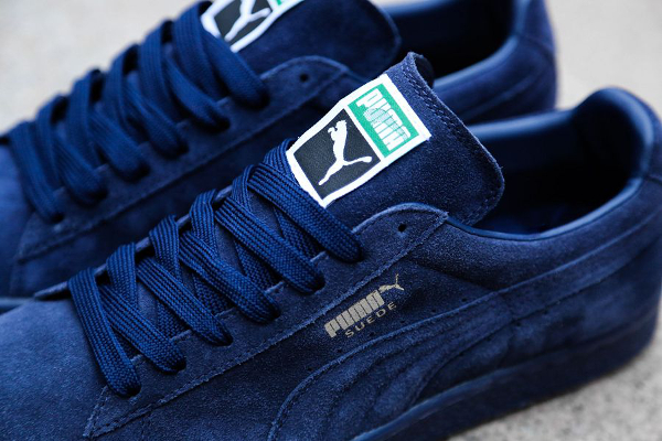 puma suede iced bleu