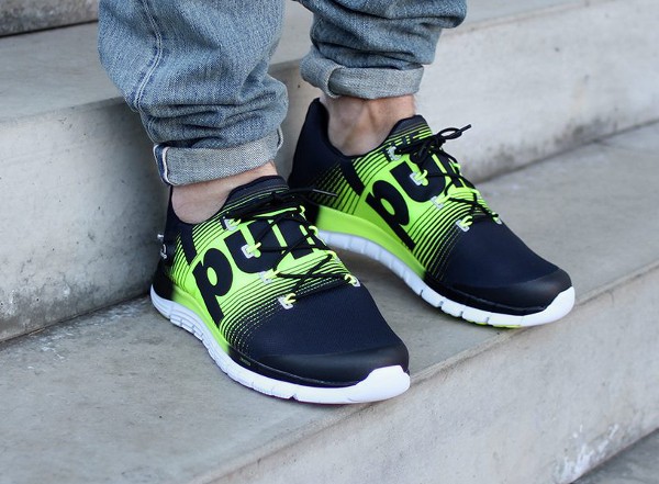 Reebok ZPump Fusion 'Black Solar Yellow White'-1