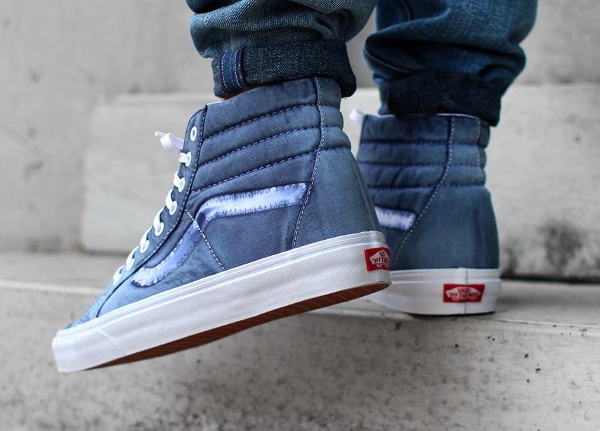 vans sk8 hi reissue denim