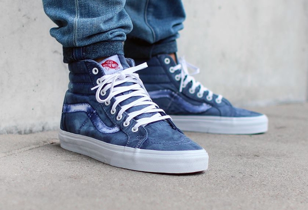 vans sk8 hi jean