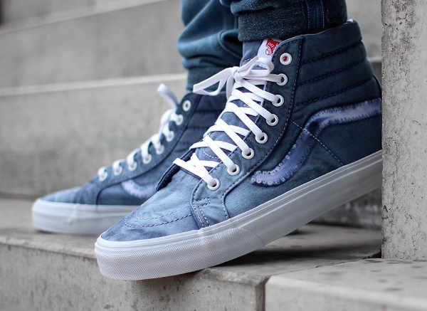 Vans Sk8 Hi Reissue CA Bleached Tie Dye (4)