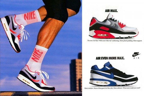 publicité vintage air max 90 infrared