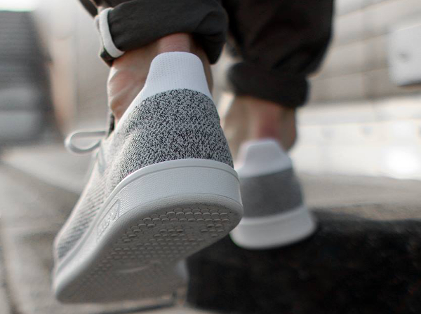 Adidas Stan Smith Primeknit (Gris) Light Solid Grey (1)