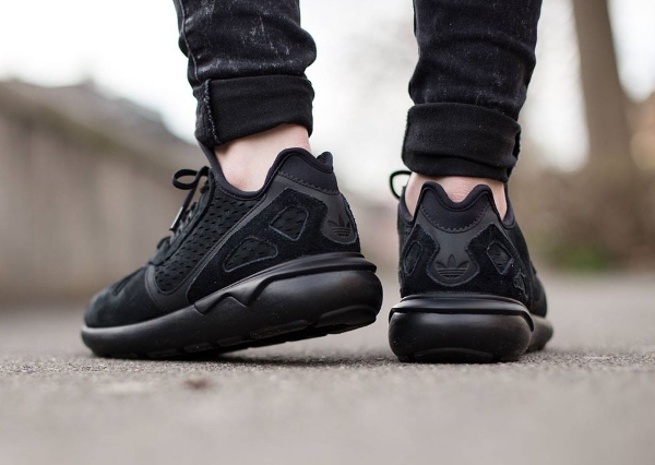 Adidas Tubular Runner Monochrome Core Black (noir) (3)