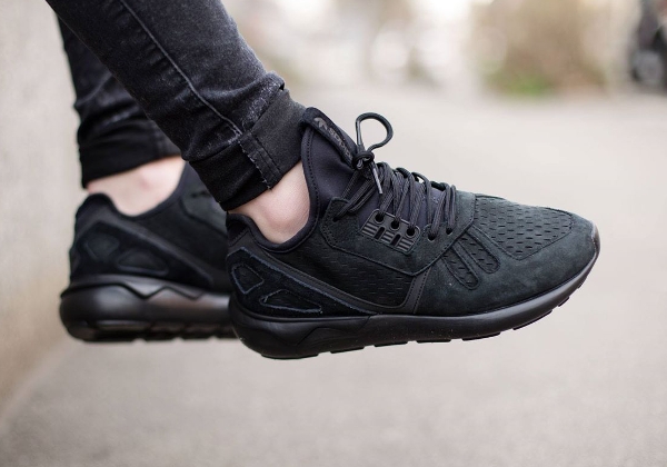 Adidas Tubular Runner Monochrome Core Black (noir) (4)