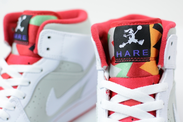 Air Jordan 1 Mid Hare 2015 (Bugs Bunny) (2)