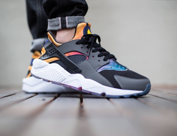 Nike Air Huarache SD Sunset Black Persian Yellow Pink (3)