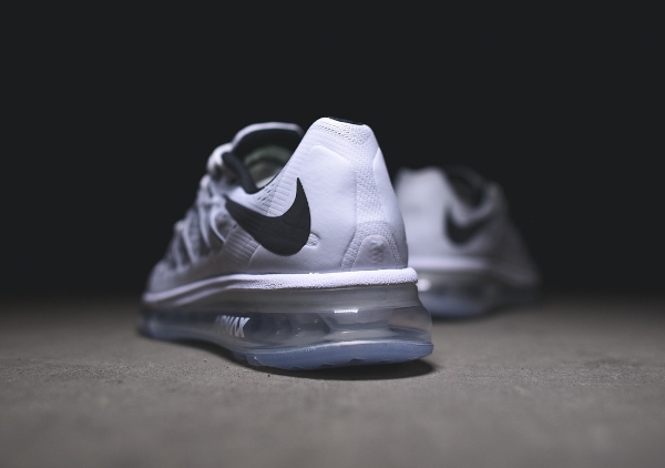 Nike Air Max 2015 White & Black (blanc et noir) (5)