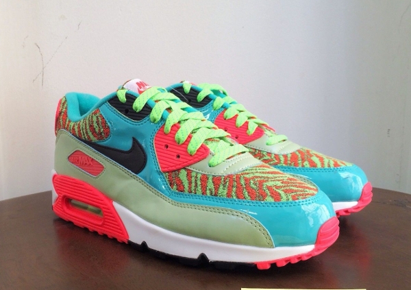 Nike Air Max 90 Infrared Flash Lime Jade 25th anniversary (10)