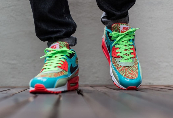 Nike Air Max 90 Infrared Flash Lime Jade 25th anniversary (4)