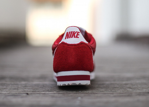 Nike Cortez Classic en nylon rouge (2)
