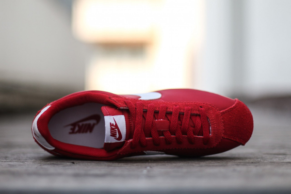 Nike Cortez Classic en nylon rouge (5)