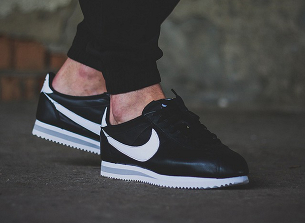 nike cortez noir