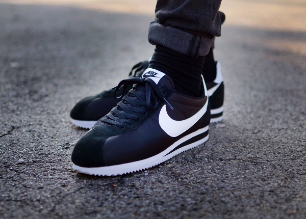 nike cortez noir homme