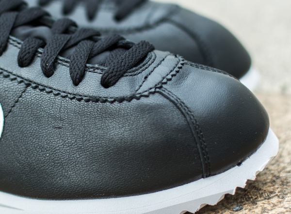 Nike Cortez en cuir noir 2015 (5)