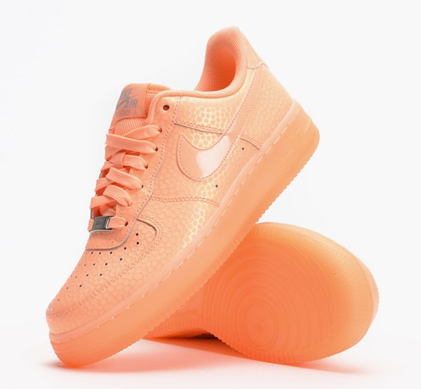 Nike wmns Air Force 1 Low Sunset  femme rose saumon (4)